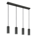 Globo - Hanglamp aan een koord 4xGU10/25W/230V zwart