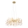 Globo - Hanglamp aan een koord 8xG9/8W/230V diameter 61 cm goud