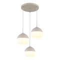 Globo - Hanglamp aan kabel 3x E27/60W/230V