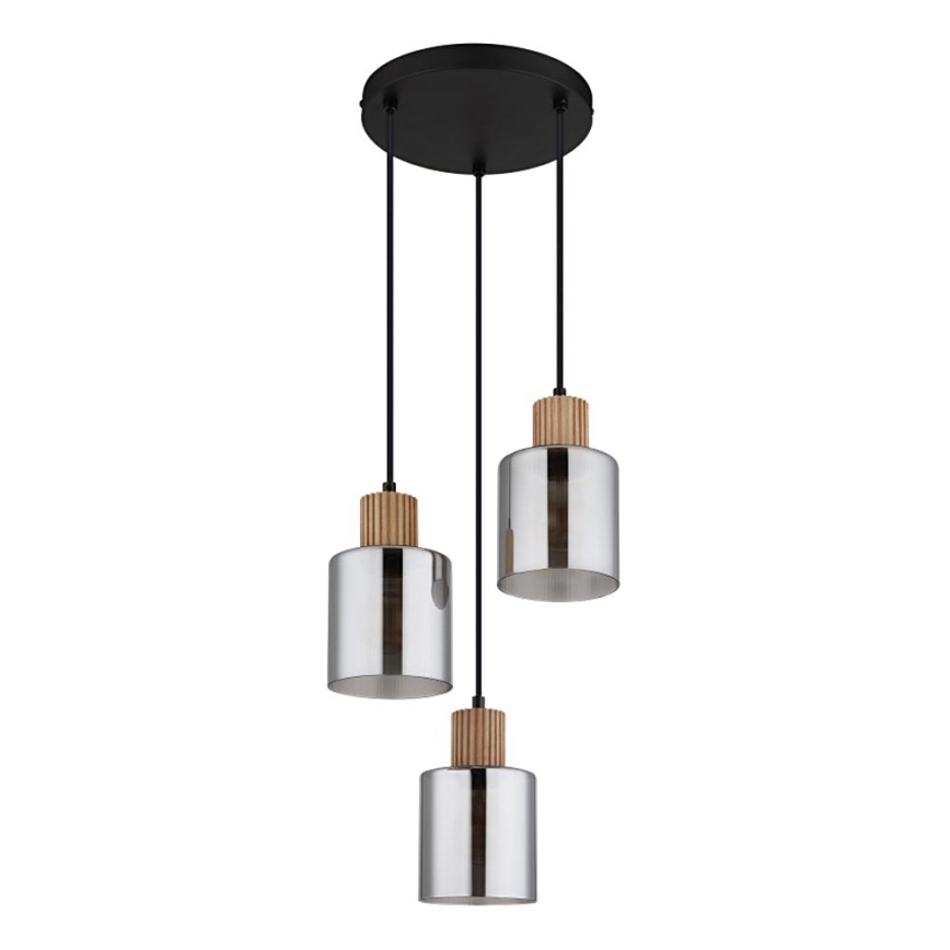 Globo - Hanglamp aan kabel 3xE27/25W/230V Ø 30 cm