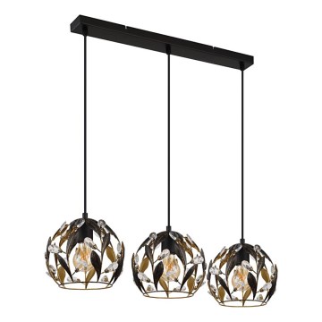 Globo - Hanglamp aan kabel 3xE27/40W/230V