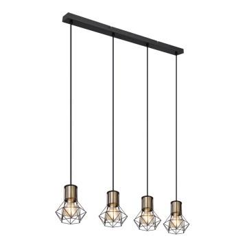 Globo - Hanglamp aan kabel 4xE27/40W/230V