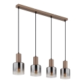 Globo - Hanglamp aan kabel 4xE27/40W/230V