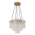 Globo - Hanglamp aan kabel 5xE27/60W/230V goud