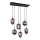 Globo - Hanglamp aan kabel 6xE14/40W/230V zwart