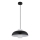 Globo - Hanglamp aan snoer 1xE27/60W/230V zwart