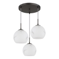 Globo - Hanglamp met kabel 3xE27/60W/230V Ø 42,5 cm