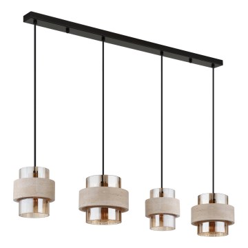 Globo - Hanglamp met kabel 4xE27/40W/230V