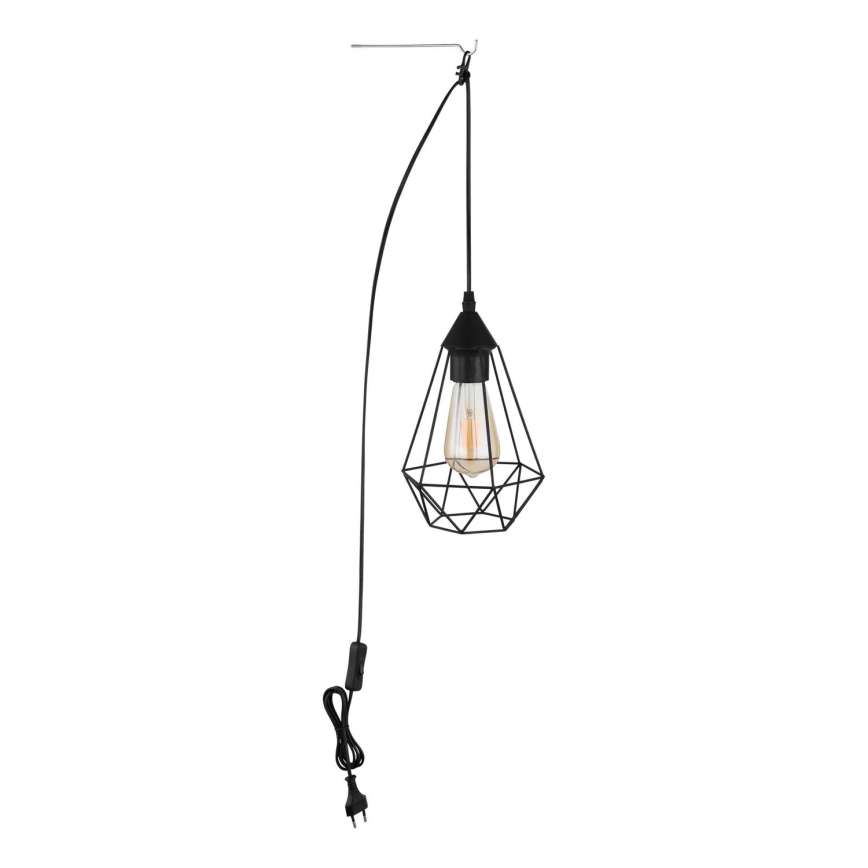 Globo - Hanglamp met stekker 1xE27/60W/230V