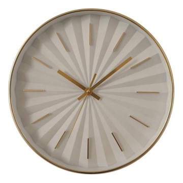 Globo - Horloge murale Ø 30,5 cm, 1 pile AA, blanche