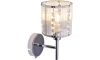 Globo - Kristallen wandlamp 1x E14 / 40W / 230V