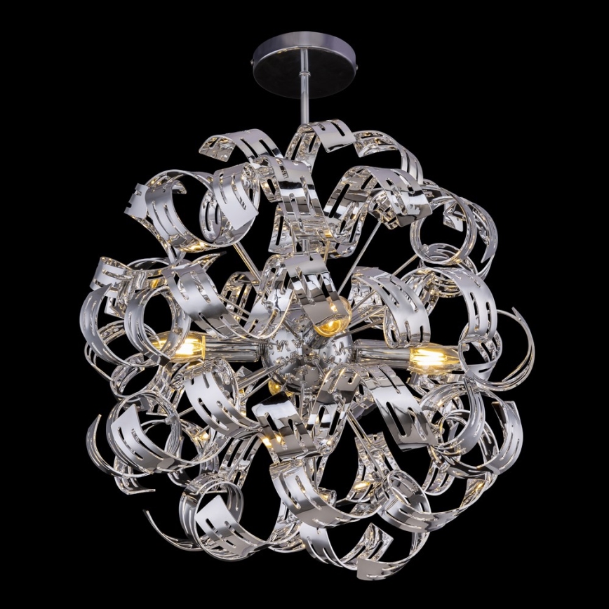 Globo - Krooluchter met vaste pendel LUGGO 4x E14 / 40W / 230V