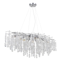 Globo - Kroonluchter met kabel, 12x E14/40W/230V