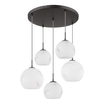 Globo - Kroonluchter met kabelophanging 5xE27/60W/230V diameter 75 cm