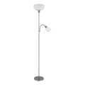 Globo - Lampadaire 1xE27/40W/230V + 1xE14/25W