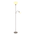 Globo - Lampadaire 1xE27/40W/230V + 1xE14/25W
