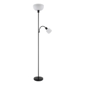 Globo - Lampadaire 1xE27/40W/230V + 1xE14/25W