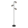 Globo - Lampadaire 3xE14/40W/230V noir