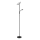 Globo - Lampadaire à intensité variable LED/20W/230V+ LED/5W 3000/4000/6500K noir