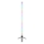 Globo - Lampadaire RGB à intensité variable LED/7W/5V + Télécommande