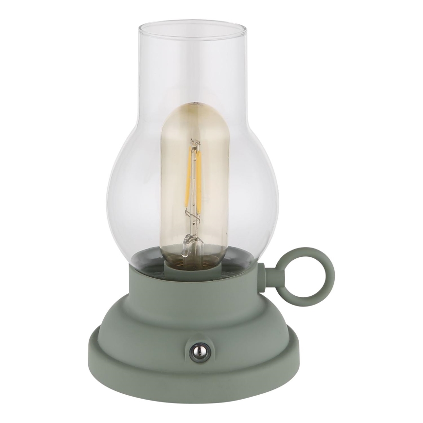 Globo - Lampe de bureau tactile LED rechargeable dimmable LED/1W/3,7V 1200 mAh verte