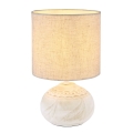 Globo - Lampe de table 1xE14/40W/230V beige/céramique