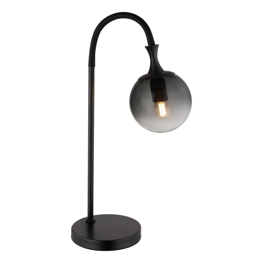 Globo - Lampe de table 1xE27/10W/230V noir