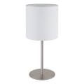 Globo - Lampe de table 1xE27/40W/230V blanche