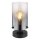 Globo - Lampe de table 1xE27/40W/230V d. 12,5 cm noir