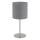 Globo - Lampe de table 1xE27/40W/230V grise