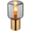 Globo - Lampe de table 1xE27/40W/230V laiton