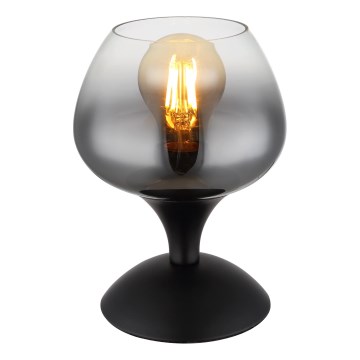 Globo - Lampe de table 1xE27/40W/230V noir