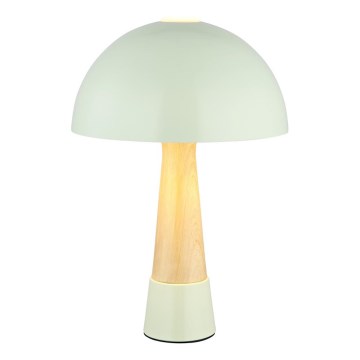 Globo - Lampe de table 1xE27ILLU/40W/230V verte