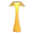 Globo - Lampe de table à intensité variable rechargeable LED/2,5W/3,7V 1200mAh 2700K/4500K/6500K doré