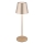 Globo - Lampe de table d'extérieur LED rechargeable tactile et dimmable 3 en 1 LED/3W/5V 3000/4000/5000K IP54 1800 mAh laiton
