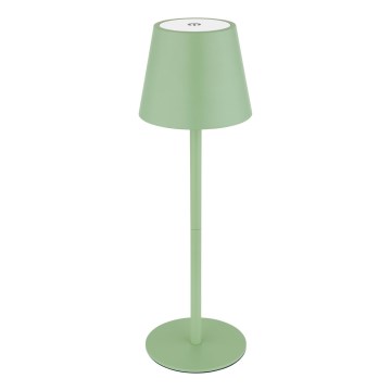 Globo - Lampe de table d'extérieur rechargeable 3 en 1, à intensité réglable et à commande tactile LED/3W/5V 3000/4000/5000K IP54 1800 mAh verte