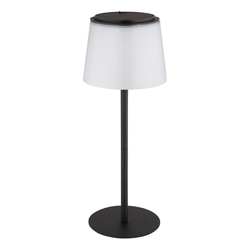 Globo - Lampe de table extérieure tactile LED dimmable LED/1,8W/5V IP44 1800 mAh noir/blanc