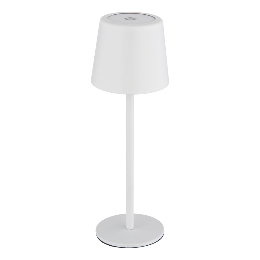 Globo - Lampe de table extérieure tactile LED dimmable LED/2W/5V 3000/4000/6000K 2200 mAh IP44 blanche