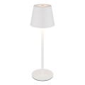 Globo - Lampe de table LED d'extérieur tactile et dimmable, rechargeable 3 en 1 LED/3W/5V 3000/4000/5000K IP54 1800 mAh blanche