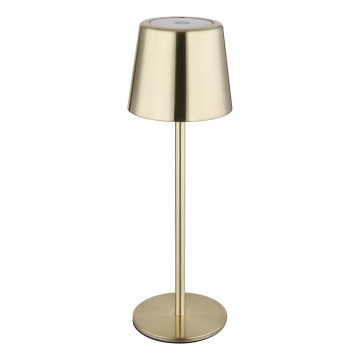 Globo - Lampe de table LED rechargeable, tactile et dimmable LED/2W/3,7V 3000/4000/6000K 2200 mAh dorée