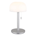 Globo - Lampe de table rechargeable LED/1,5W/3,7V 3000/4200/6000K 1800mAh argenté