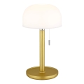 Globo - Lampe de table rechargeable LED/1,5W/3,7V 3000/4200/6000K 1800mAh laiton