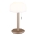 Globo - Lampe de table rechargeable LED/1,5W/3,7V 3000/4200/6000K 1800mAh marron