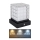 Globo - Lampe de table tactile à intensité variable LED/2,5W/3,7V 2700K/4000K/6500K 1800 mAh USB noir