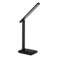 Globo - Lampe de table tactile à intensité variable LED/3W/5V 2800/4000/6500K 1800 mAh noir