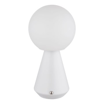 Globo - Lampe de table tactile à intensité variable pour l'extérieur LED/1,5W/5V 3000/4500/6500K 1800 mAh IP41 blanc