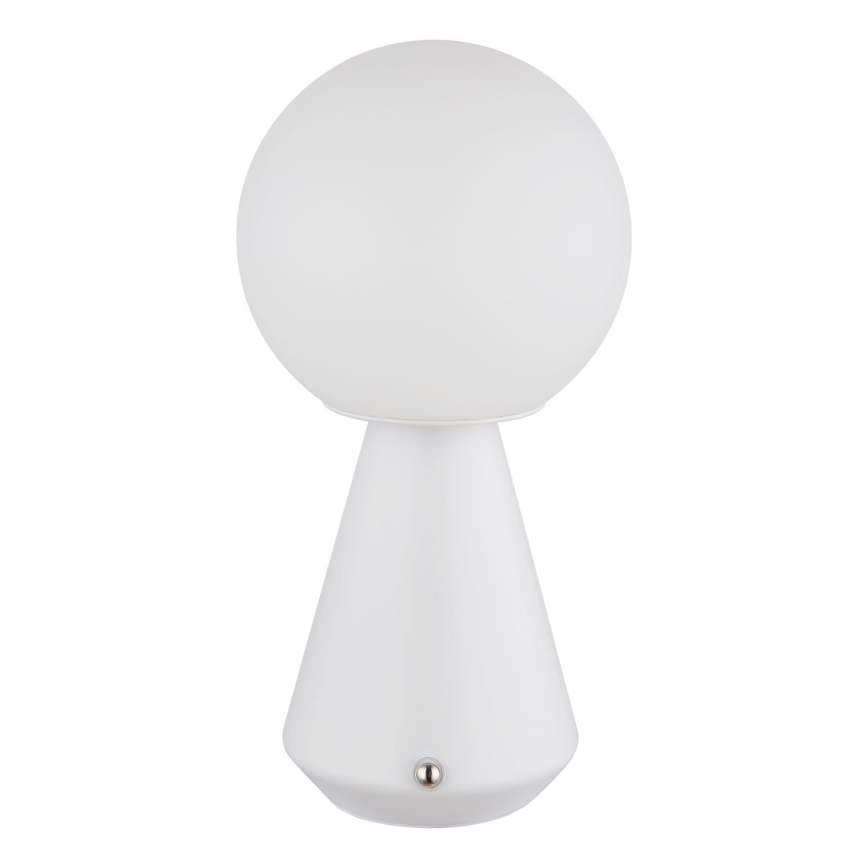 Globo - Lampe de table tactile à intensité variable pour l'extérieur LED/1,5W/5V 3000/4500/6500K 1800 mAh IP41 blanc
