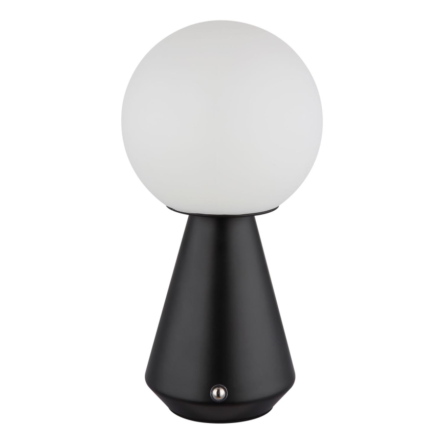 Globo - Lampe de table tactile à intensité variable pour l'extérieur LED/1,5W/5V 3000/4500/6500K 1800 mAh IP41 noir