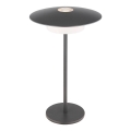 Globo - Lampe de table tactile LED rechargeable d'extérieur LED/3W/3,7V 1800/2700/3000K IP44 1800 mAh gris