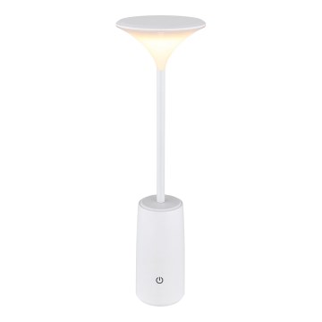 Globo - Lampe de table tactile rechargeable et à intensité variable LED/1,2W/3,7V 3000K 1500mAh blanc